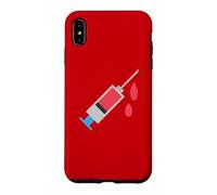 Costume de Vaccination seringue Coque pour iPhone XS Max