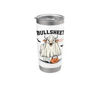 Costume de vache d'Halloween Jeu de mots drôle Amant des Gobelet isotherme en acier inoxydable double paroi