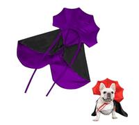 Costume de vampire d'Halloween pour chien et chat - Cape de vampire et diable - Tenue de magicien pour chats et chiens de petite, moyenne et grande taille
