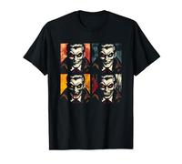 Costume de vampire Pop Art - Dracula effrayant pour Halloween T-Shirt