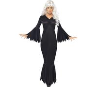 Costume De Vampire Pour Femme De Minuit Halloween 8-22 Par Smiffys