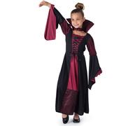Dress Up America Costume De Vampire Pour enfants - Costume de Vampire Pour Filles - Robe De Vampire d'Halloween