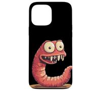 Costume de ver fou avec dents pour adultes et enfants Coque pour iPhone 13 Pro Max