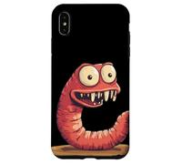 Costume de ver fou avec dents pour adultes et enfants Coque pour iPhone XS Max