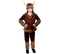Costume de Viking pour enfants - Taille L - Déguisement de trônes médiévaux sauvages parfait pour les fêtes costumées à la télévision/cinéma
