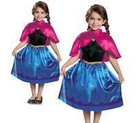 Costume De Voyage Anna De Disney Pour Filles Tenue Fantaisie Officielle
