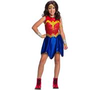 Costume De Wonder Woman Pour Filles Super Héros DC Costume Enfant Robe Fantaisie