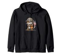 Costume d'écureuil de Combat pour Bottes Militaires et Champs de Bataille Sweat à Capuche