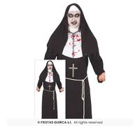 Costume Déguisement Halloween Pour Homme Moine Zombie Religieux Polyester M-L