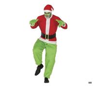 Costume d'elfe de Noël grincheux vert pour homme L