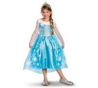 Costume d'Elsa La Reine des Neiges Prestige pour enfant - 10-12 ans G