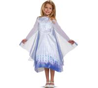 Costume d'Elsa pour fille bleu-violet