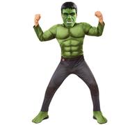 Costume Deluxe Hulk Garçon Avengers 4 Marvel Tenue De Fête Licenciée