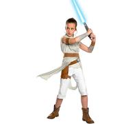 Costume Deluxe Rey Filles STAR WARS Épisode 9 Licencié Robe Fantaisie