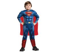 Costume Deluxe Superman Garçon Justice League Super Héros Déguisement Enfant