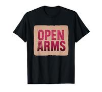 Costume d'emblème Cool à Bras Ouverts pour garçons et Filles T-Shirt