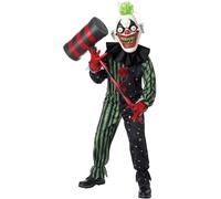 Costume D'Enfant De Clown Aux Yeux Fous