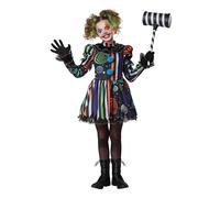 Costume D'Enfant De Clown Néon Nightmare