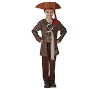 Costume d'enfant de luxe Jack Sparrow de Pirates des Caraïbes officiel Disney de marque Rubie's