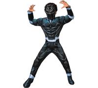 Costume D'Enfant Deluxe Black Panther Licencié + Masque