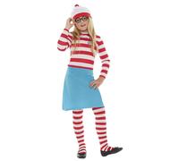 Costume D'Enfant Fille Où Wally Wenda