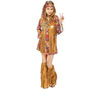 Costume D'Enfant Hippie Paix & Amour