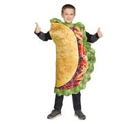 Costume D'Enfant Taco | Taille Unique Jusqu'A La Taille 12