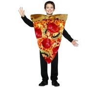 Costume D'Enfant Tranche De Pizza Italienne Amusante 7-10