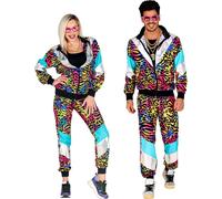 Costume d'entraînement Bad Taste années 80 multicolore