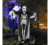 Costume d'Halloween 90 cm, costume zombie effrayant Enfants Ghosts Costume Squelette, Halloween Children Costume, enfants Cosplay de jeunes, Carnaval Topic Halloween Christmas Party Costume Decoration