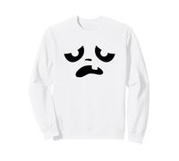 Costume d'halloween Amusant avec Visage de Citrouille pour Hommes, Femmes, garçons et Filles Sweatshirt