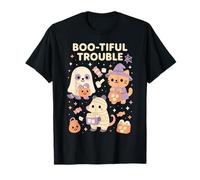 Costume d'halloween Amusant Boo-Tiful Trouble T-Shirt
