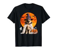 Costume d'halloween Amusant Chauve-Souris de Berger Allemand T-Shirt