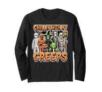 Costume d'halloween Amusant Chillin avec Mes Monstres Creeps Manche Longue