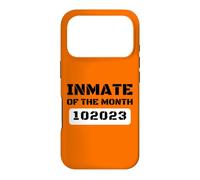 Costume d'halloween Amusant de détenu du Mois de la Prison du comté Coque pour iPhone 17 Pro
