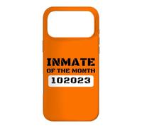 Costume d'halloween Amusant de détenu du Mois de la Prison du comté Coque pour iPhone 17 Pro Max