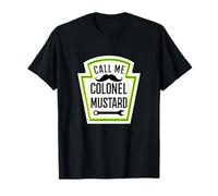 Costume d'Halloween amusant du colonel moutarde T-Shirt