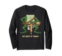 Costume d'halloween Amusant Frog Baker We Bake At Dawn Meme Manche Longue
