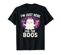 Costume d'halloween Amusant I'm Just Here for The Boos Ghost T-Shirt
