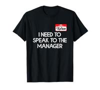 Costume d'halloween Amusant Karen Parlez au Manager pour Femme T-Shirt