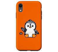 Costume d'halloween Amusant Pingouin araignée et Toile Coque pour iPhone XR