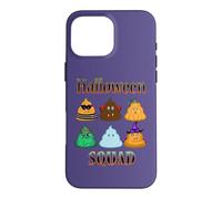 Costume d'halloween Amusant Poop Squad Mignon Halloween Creeps Coque pour iPhone 16 Pro Max