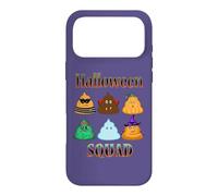 Costume d'halloween Amusant Poop Squad Mignon Halloween Creeps Coque pour iPhone 17 Pro Max