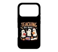 Costume d'halloween Amusant pour Enseignants fantômes Enseignant Mes Seins Coque pour iPhone 17 Pro