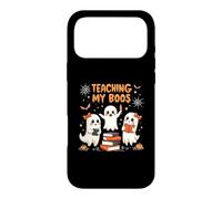 Costume d'halloween Amusant pour Enseignants fantômes Enseignant Mes Seins Coque pour iPhone 17 Pro Max