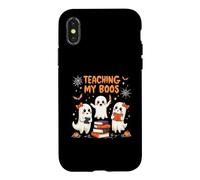 Costume d'halloween Amusant pour Enseignants fantômes Enseignant Mes Seins Coque pour iPhone X/XS