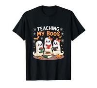 Costume d'halloween Amusant pour Enseignants fantômes Enseignant Mes Seins T-Shirt Graphique avec Valeur