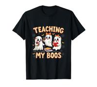 Costume d'halloween Amusant pour Enseignants fantômes Enseignant Mes Seins T-Shirt Graphique avec Valeur