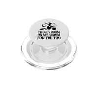 Costume d'halloween Amusant pour Professeur « There's Room on My Broom » PopSockets PopGrip pour MagSafe