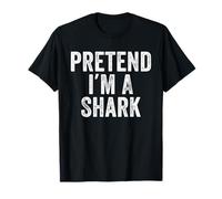 Costume d'halloween Amusant « Pretend I'm a Shark » T-Shirt